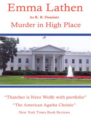 cover image of Murder in High Place